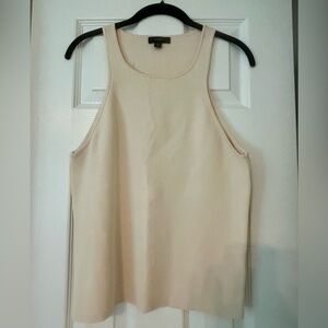 Cream J Crew racerback tank